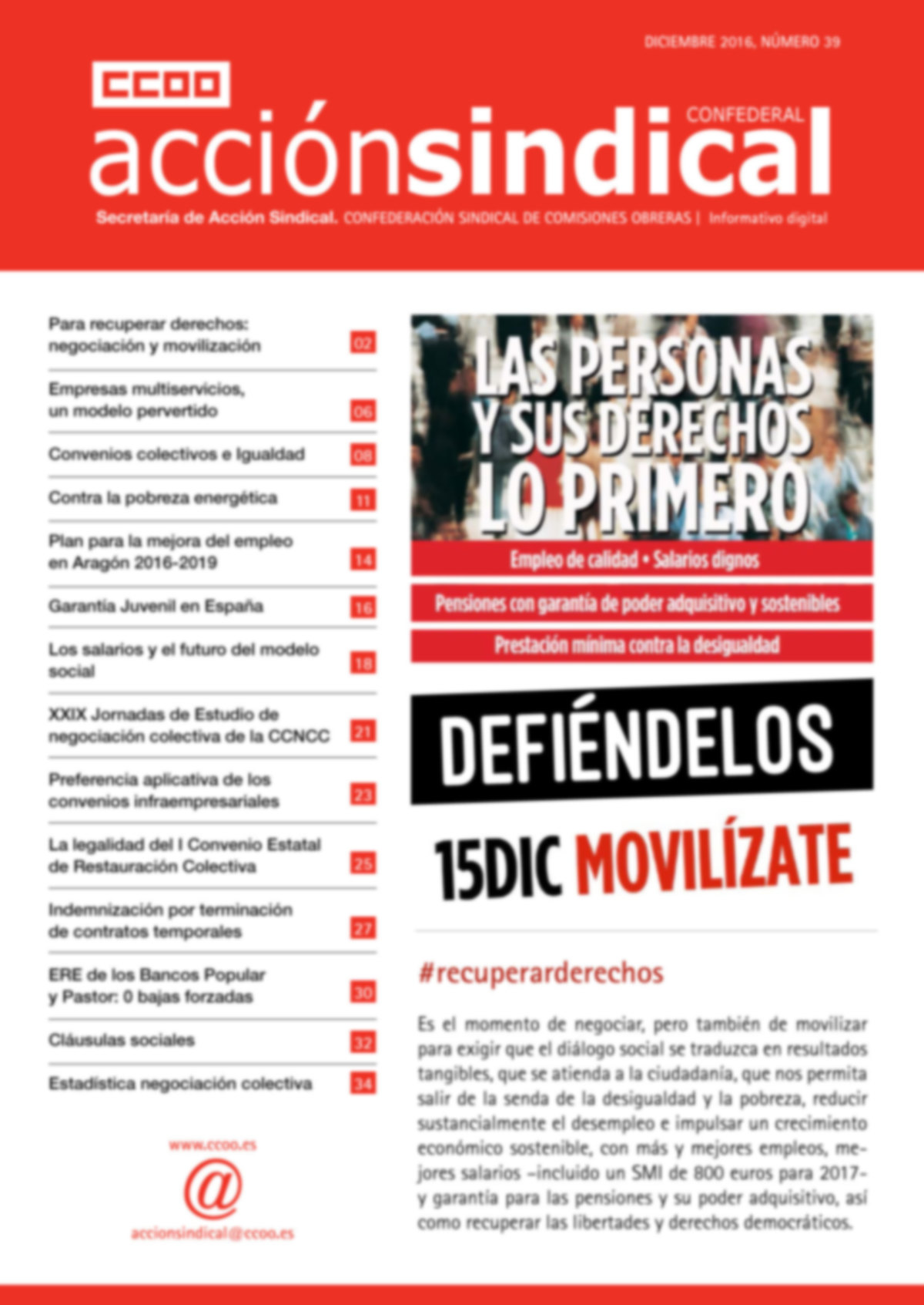 Revista de Acción Sindical nº 39