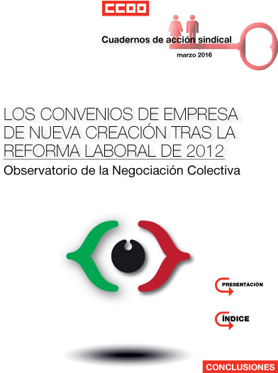 Los convenios de empresa de nueva creacin tras la Reforma Laboral de 2012