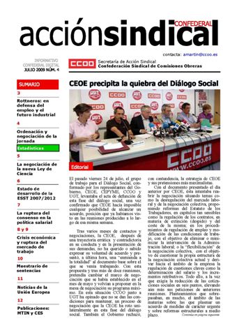 Informativo Digital Accin Sindical Confederal, n 4