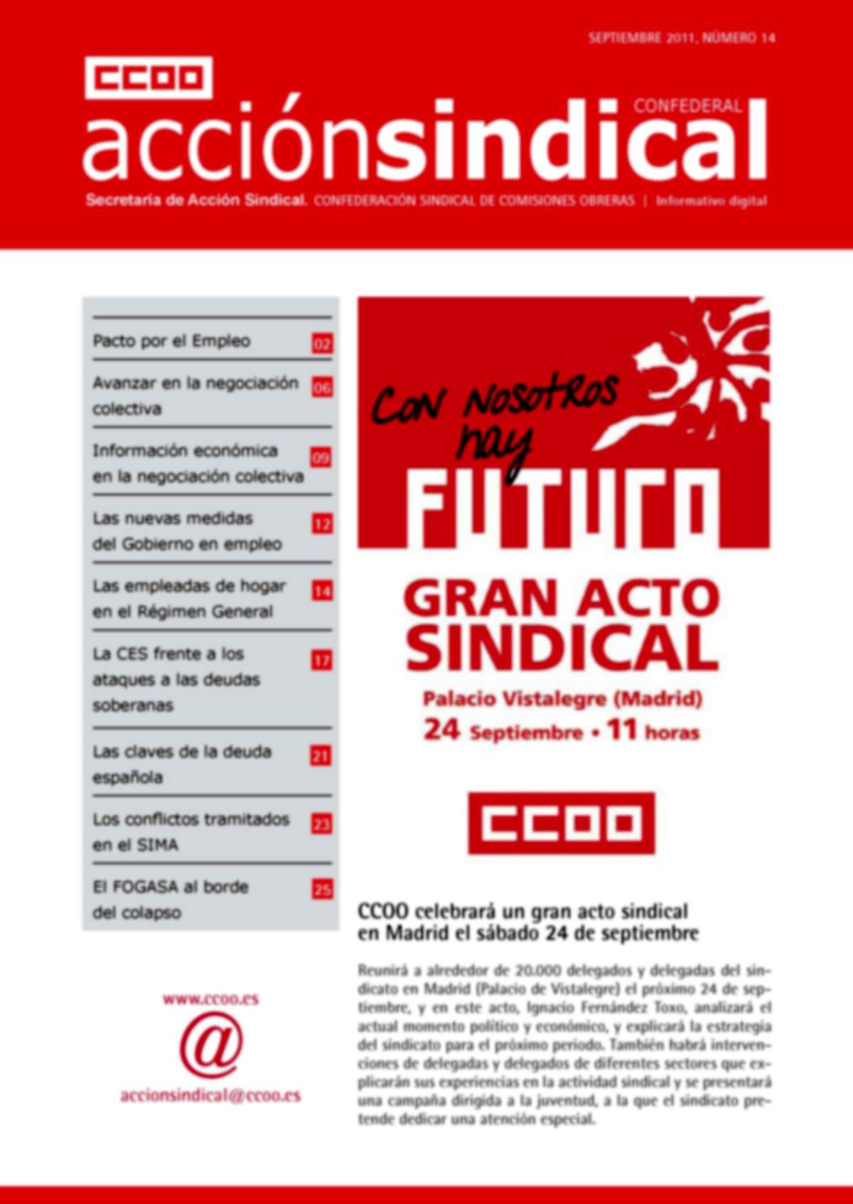 Informativo Digital Accin Sindical Confederal, n 14