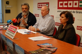 Jornada sobre amianto de la Federación de Pensionistas de CCOO en Granada