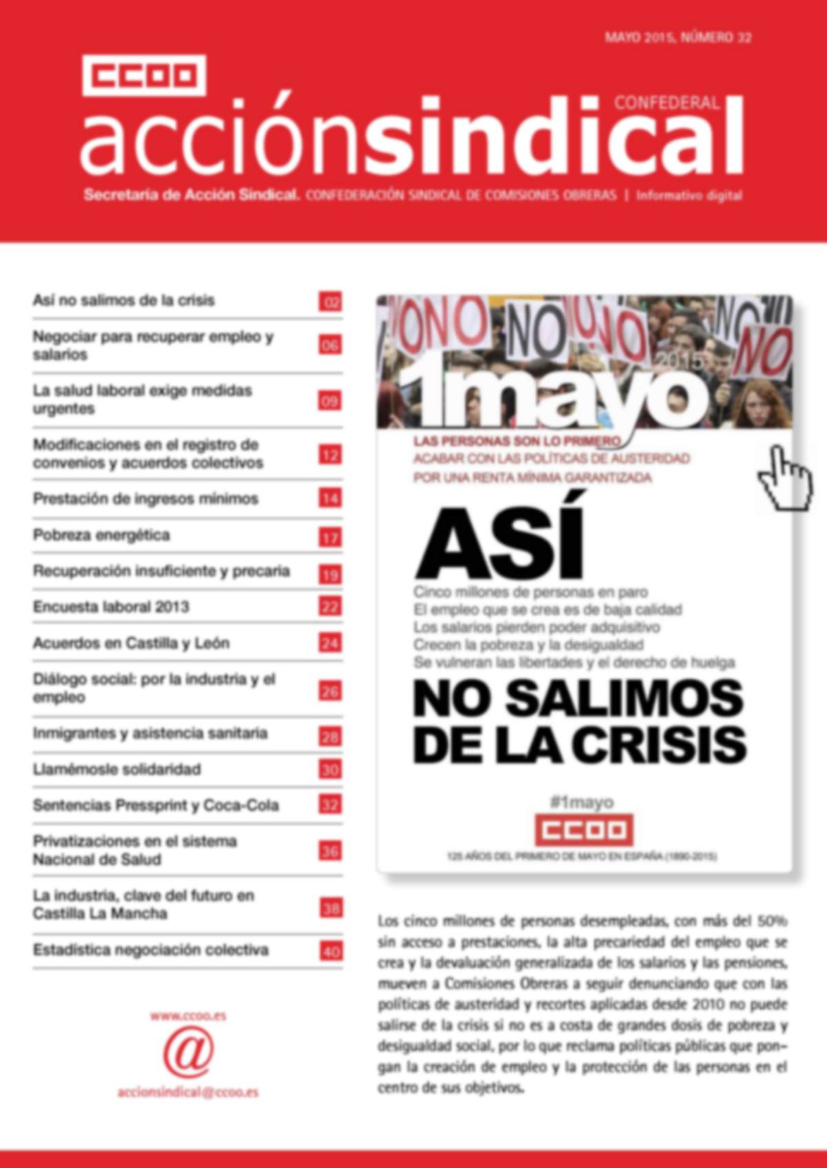 Informativo Digital Accin Sindical Confederal, n 32