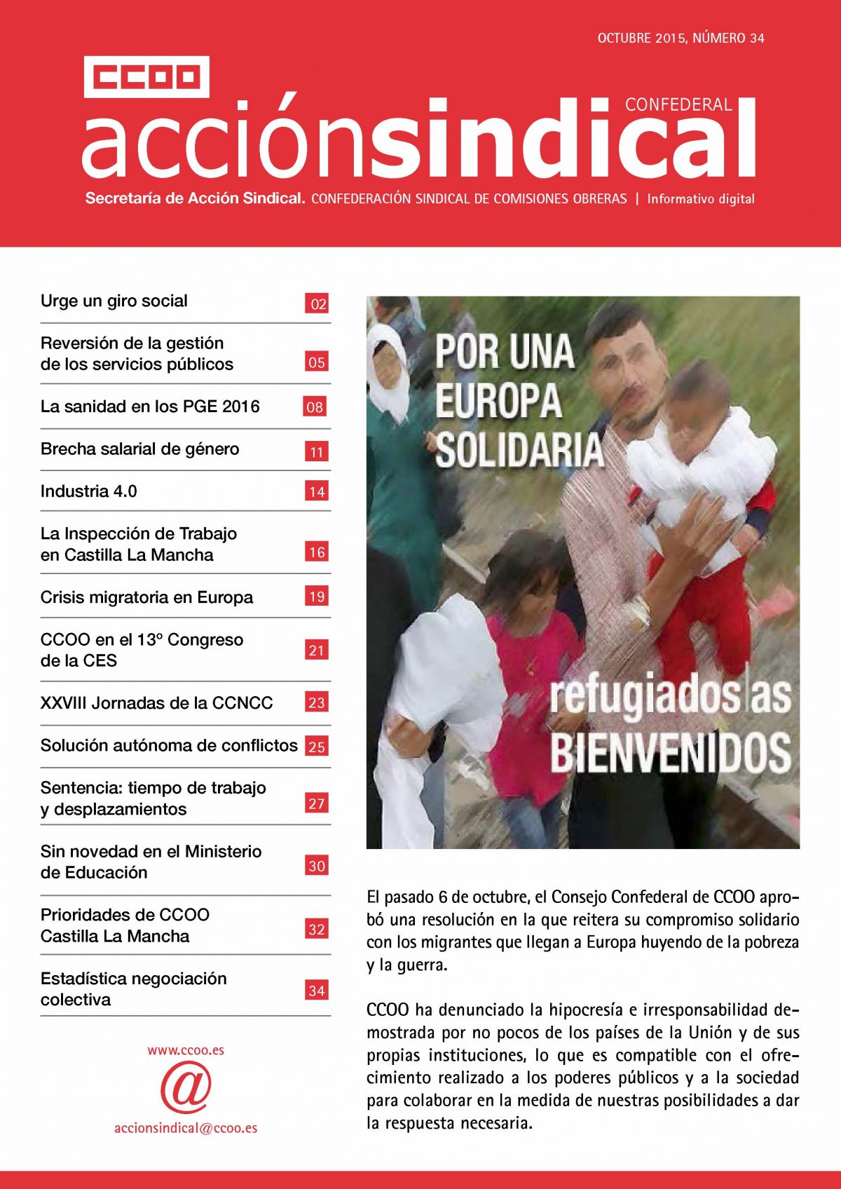 Revista de Accin Sindical Confederal, n 34