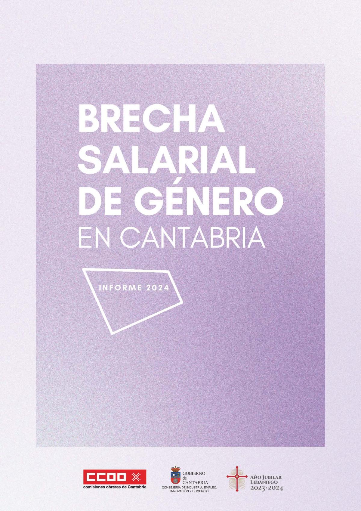 Brecha salarial de gnero en Cantabria.