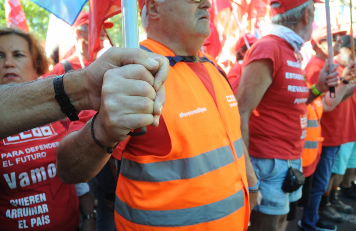 Manifestacin en Madrid por unas pensiones dignas