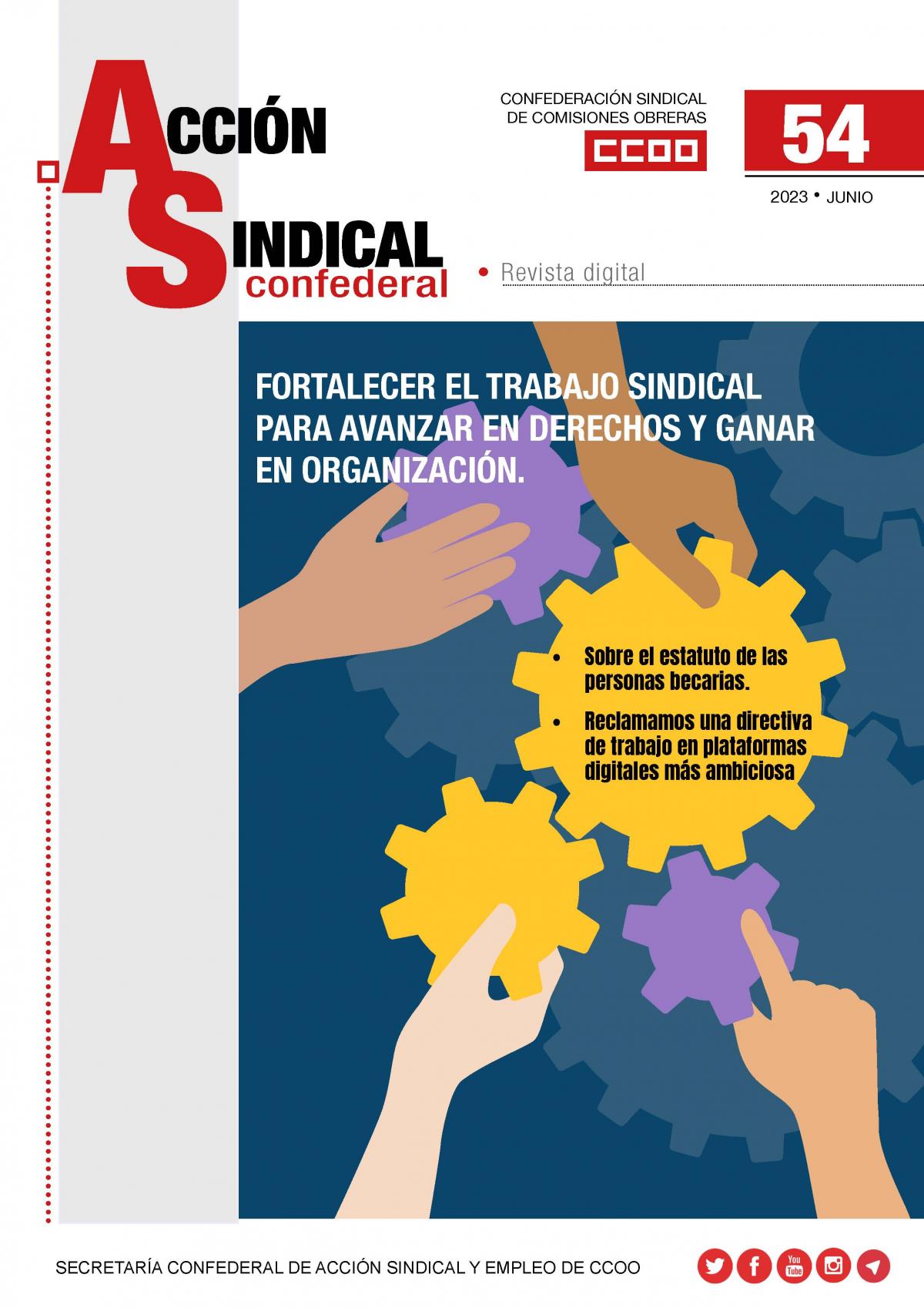 Revista de Acción Sindical 54. Junio 2023