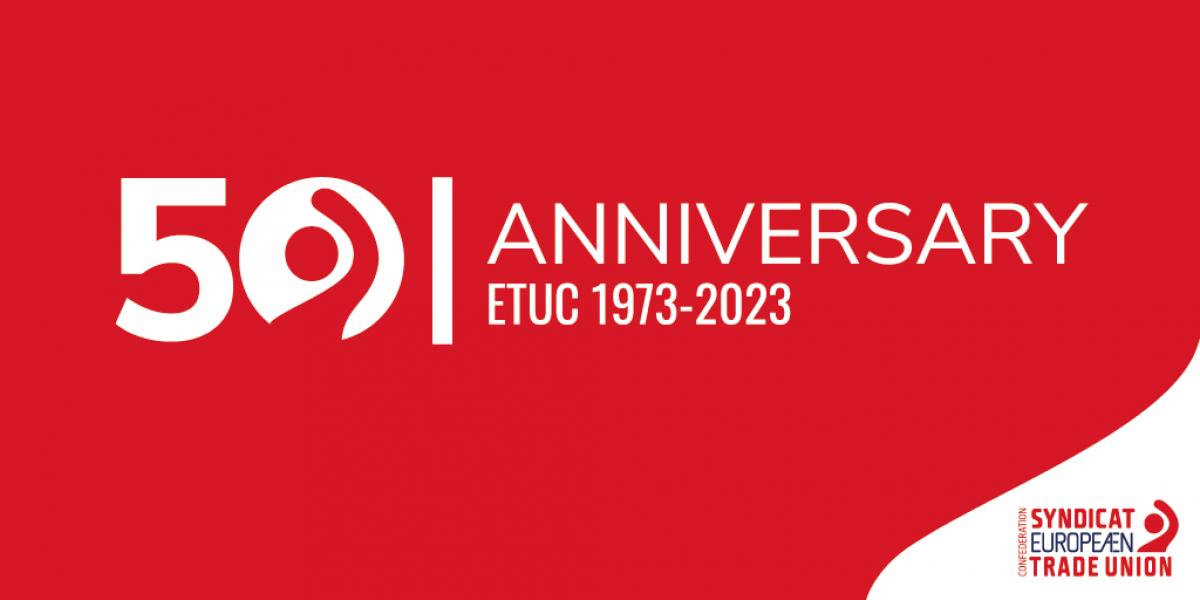 En el XV Congreso de la Confederación Europea de Sindicatos (CES-Etuc) se celebra el 50º aniversario de esta organización.
