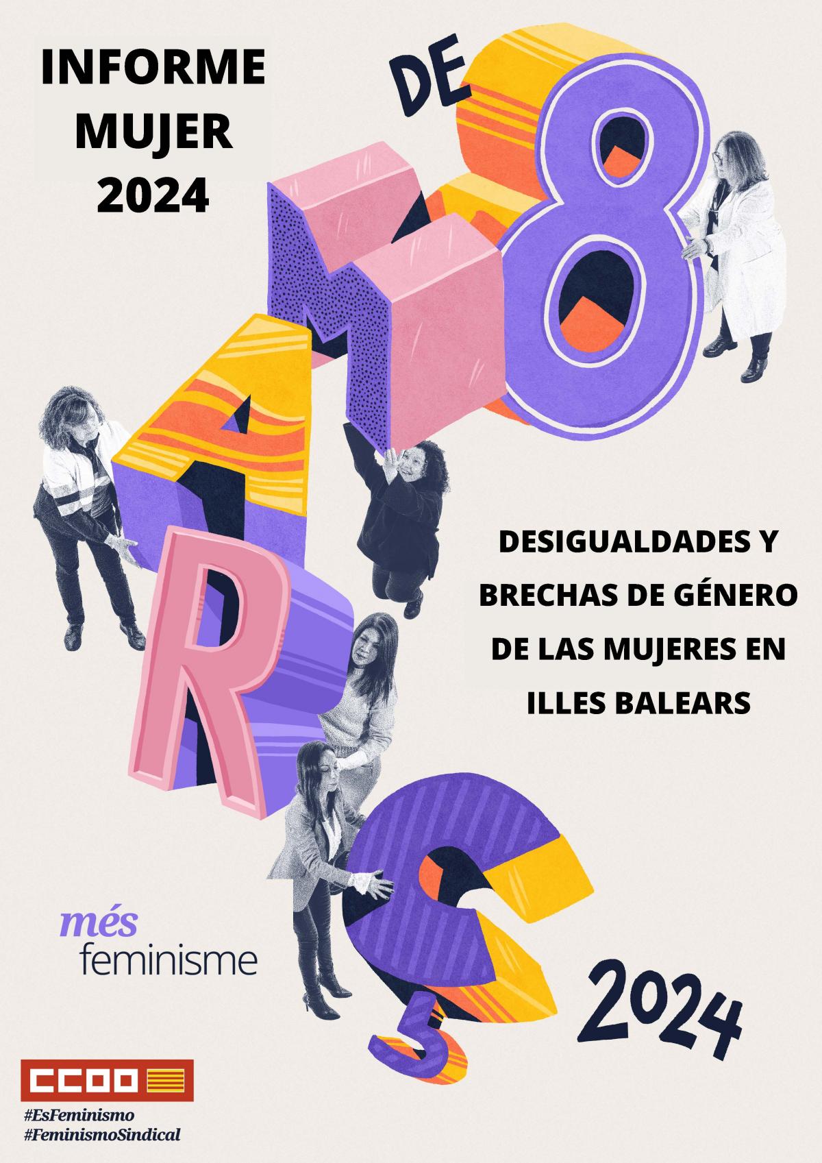 Desigualdades y brechas de gnero de las mujeres en Illes Balears.