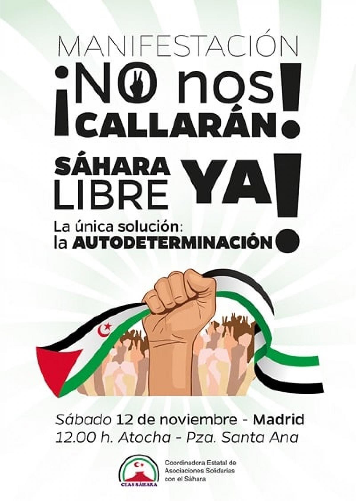 Shara libre ya!: El 12 de noviembre tod@s a Madrid
