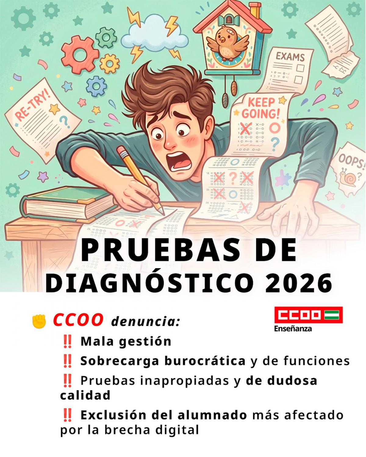Pruebas de diganóstico 2026
