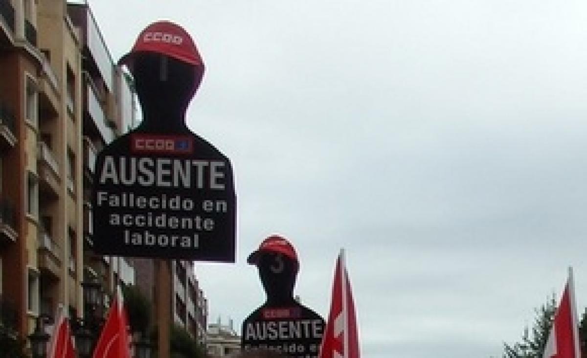 461 personas fallecen en accidentes laborales en España en el tercer trimestre