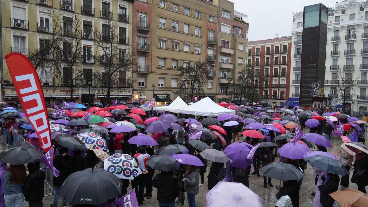 8 de marzo: Concentración el 8 de marzo, Día Internacional de las Mujeres