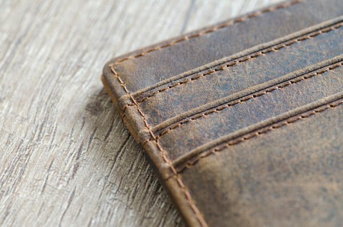 Cartera de cuero