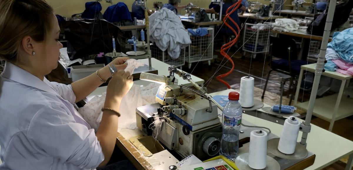 Una de las fbricas que fabrican para El Corte Ingls