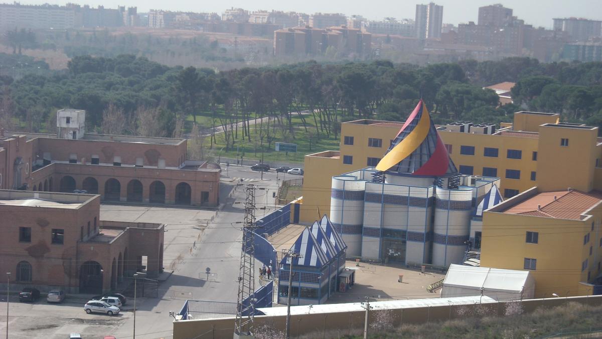Centro de internamiento de Inmigrantes de Aluche, en Madrid.