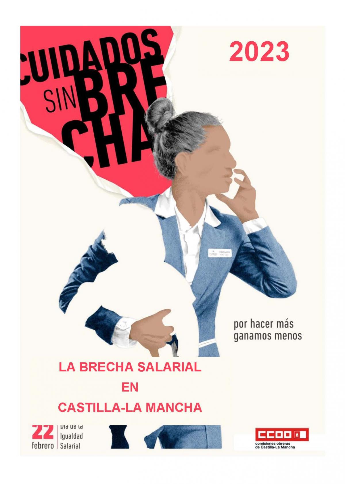 La brecha salarial en Castilla-La Mancha (2023).