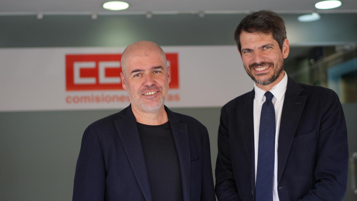 21 de marzo: Visita del ministro de Cultura, Ernest Urtasun a CCOO