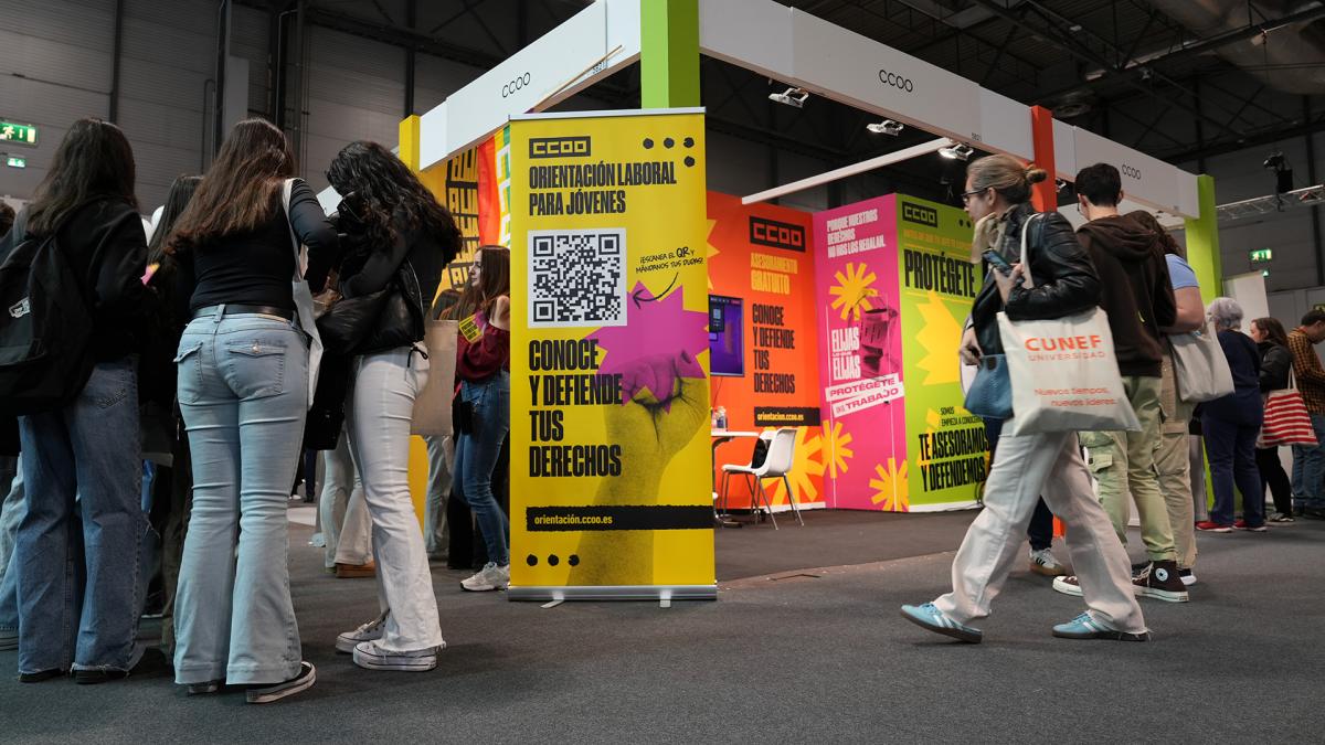 26 de abril: Stand de CCOO en la Feria Aula en IFEMA