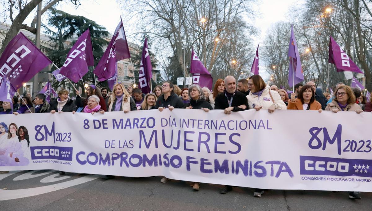 20230308. Manifestacin 8 de Marzo. Da Internacional de las Mujeres.