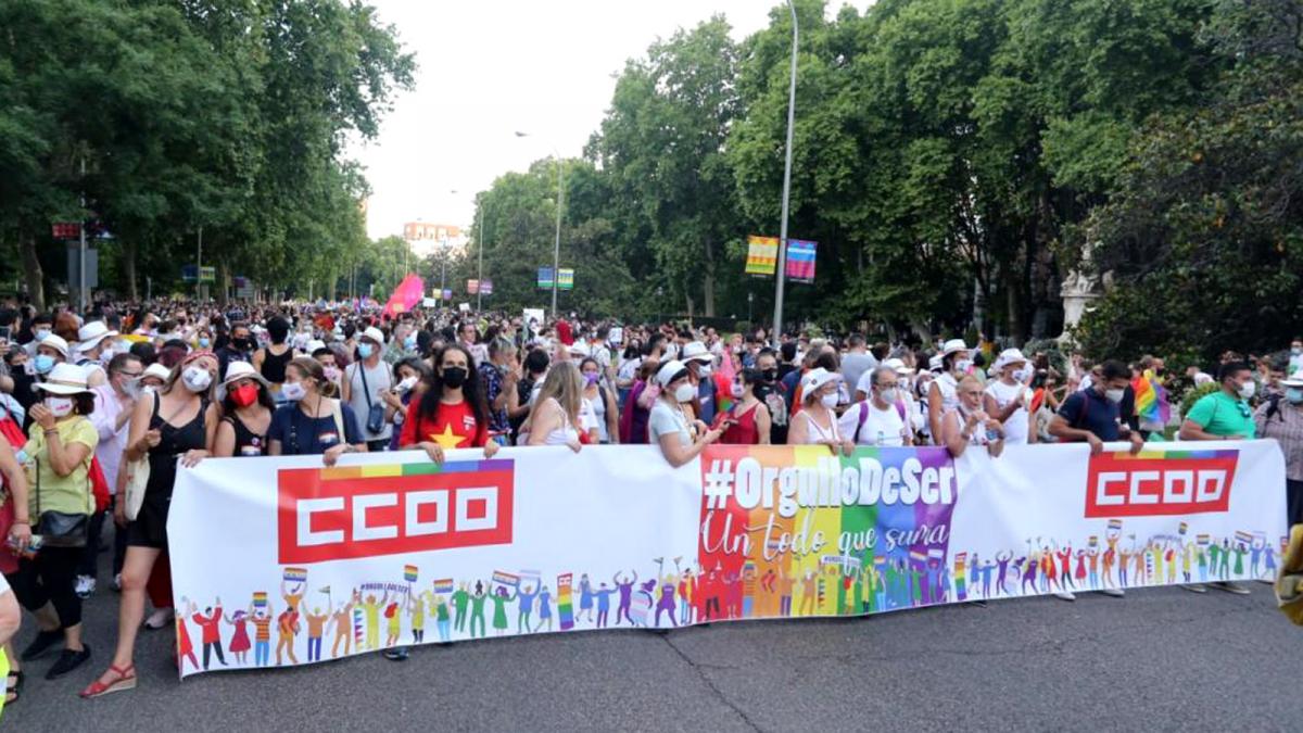 Manifestacin del da del Orgullo Gay en Madrid, foto cedida por FranLorente