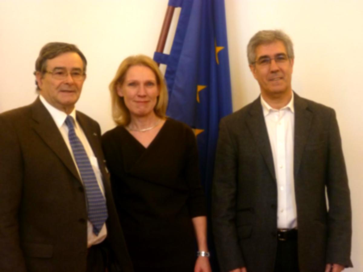 Manuel Fernndez "Lito", Anette Niederfranke y Felipe Lpez