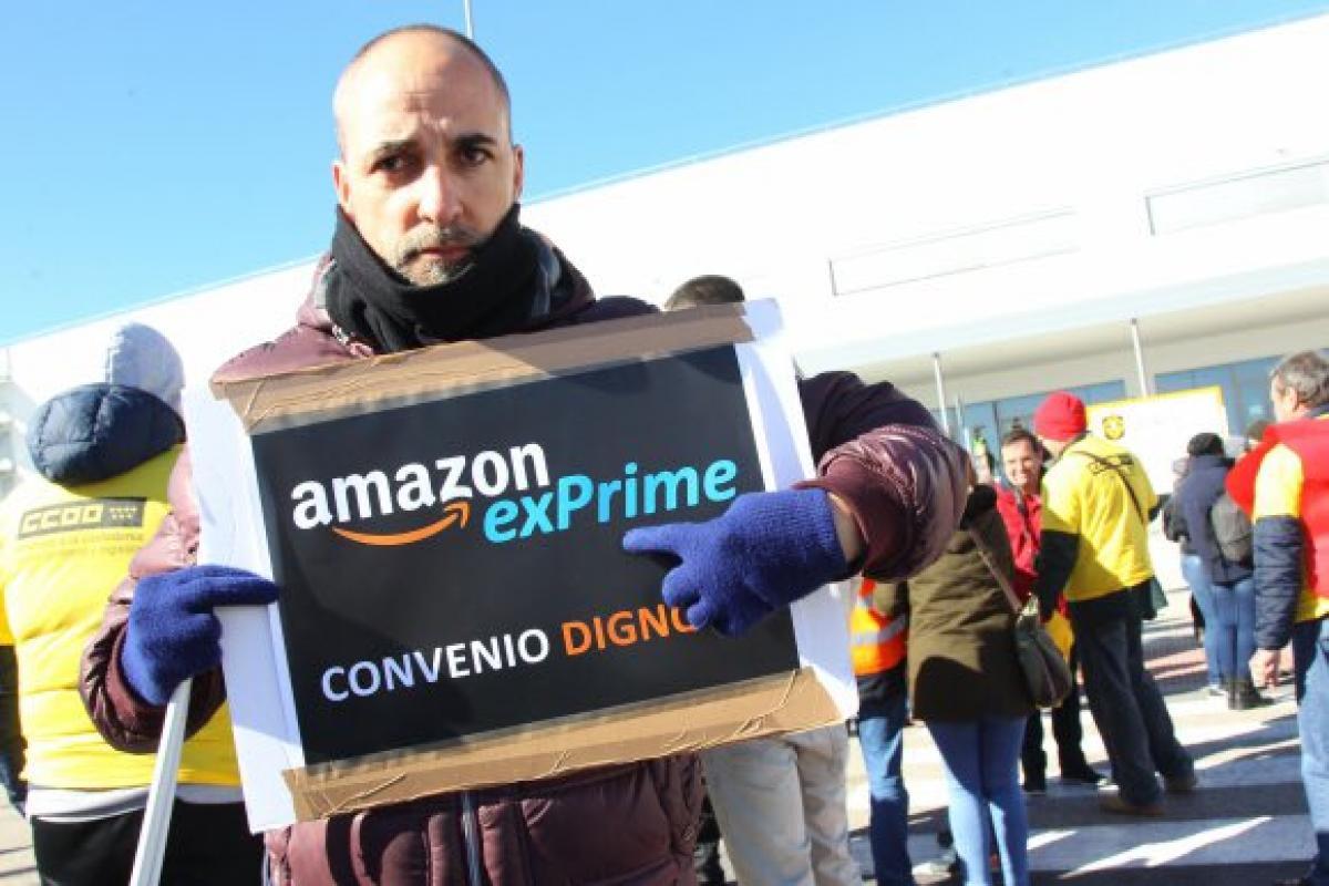 Éxito de la huelga en Amazon
