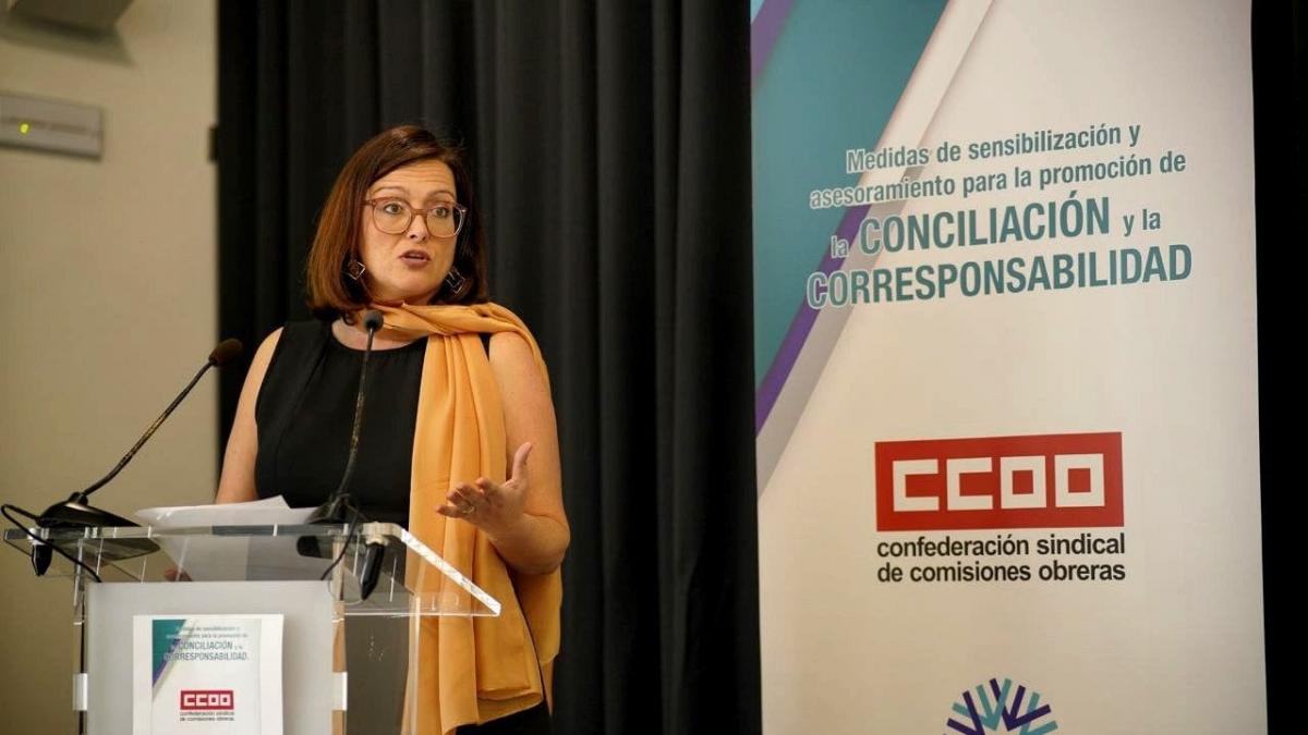 Carolina Vidal en la presentacin de la jornada.