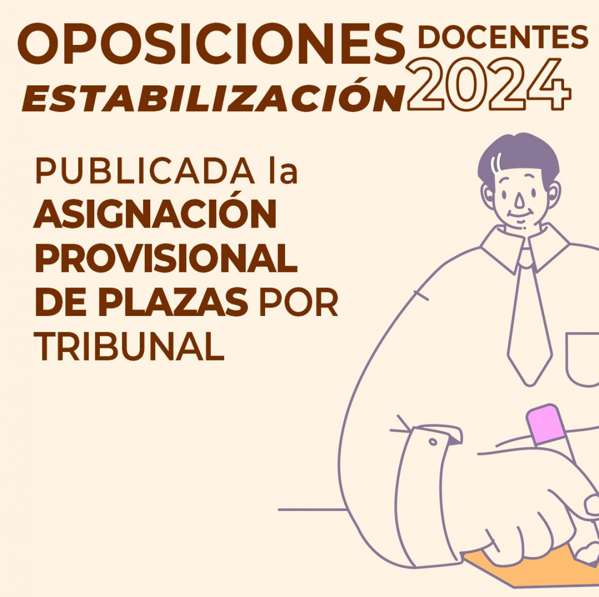 Asignacin Provisional de plazas