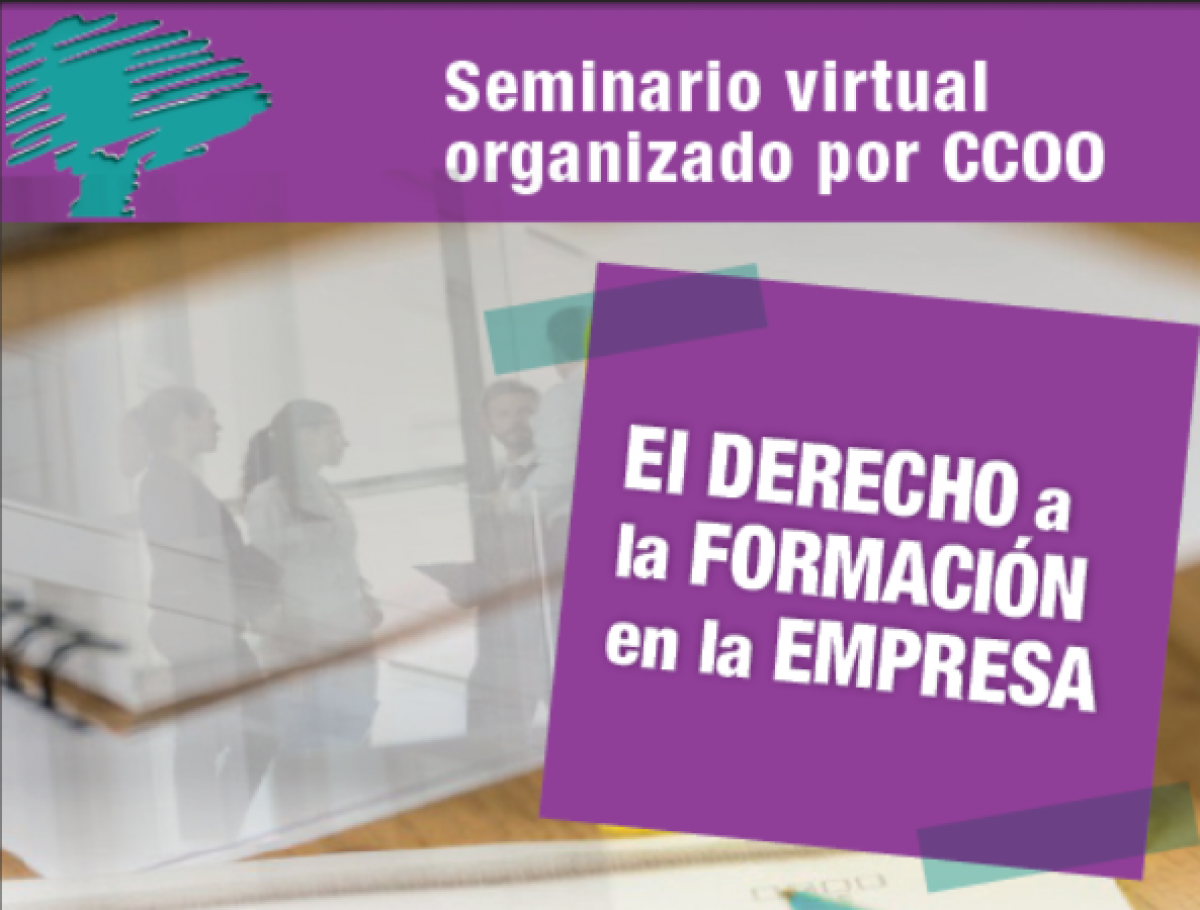 Seminario CCOO "El derecho a la formacin en la empresa"