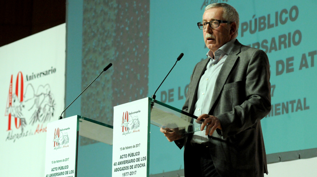 Galería de imágenes homenaje abogados de Atocha