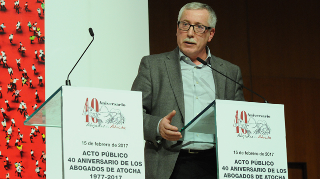 Galería de imágenes homenaje abogados de Atocha