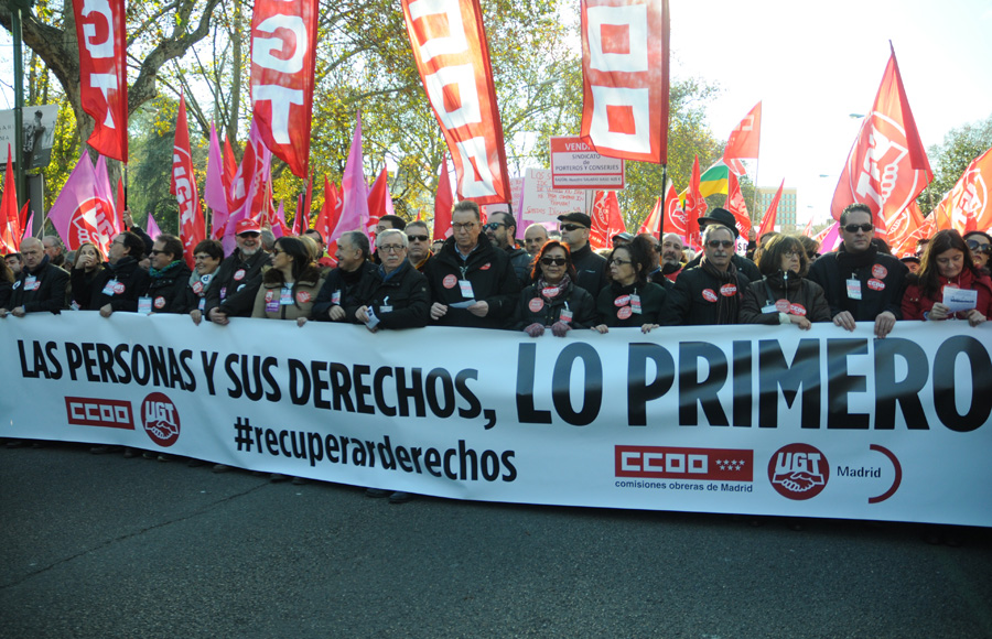 Galera de imgenes de la manifestacin del 18D