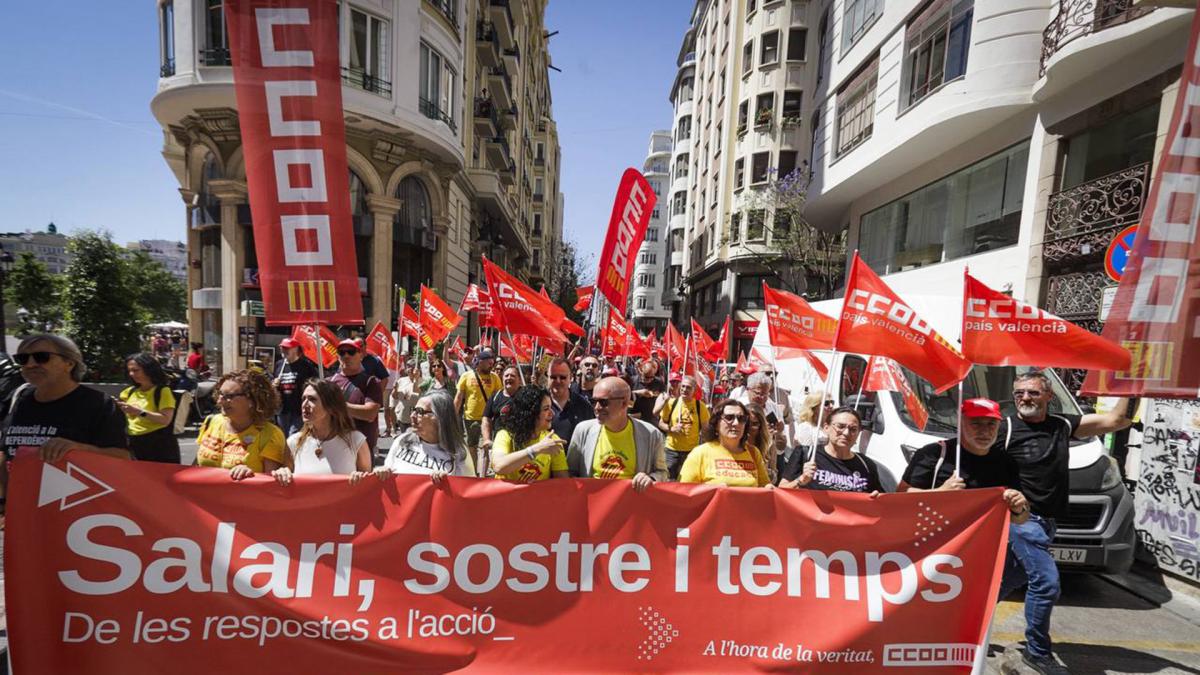 Ante un escenario parlamentario que dificulta la aprobación de nuevas reformas legislativas a favor de la clase trabajadora, en tierras valencianas la organización fijó su prioridad en la negociación de los convenios colectivos.