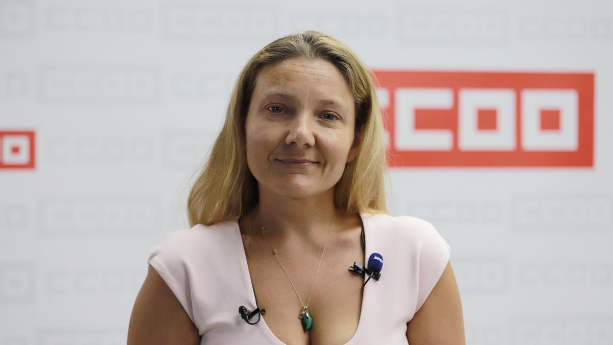 Carmen Vidal, secretaria confederal de Participación Institucional y Movimientos Sociales de CCOO.