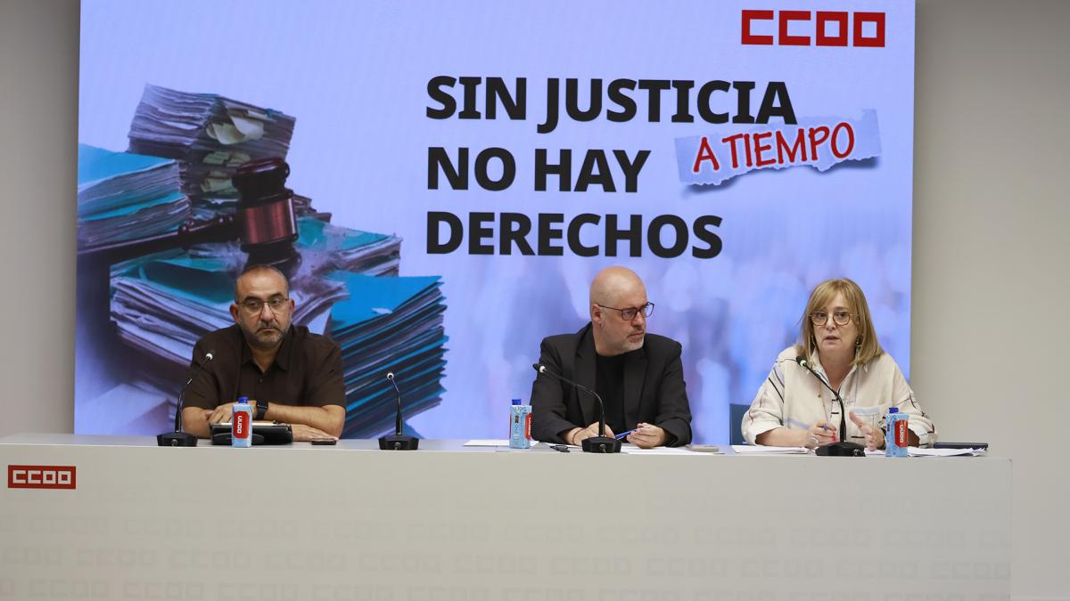 Imagen de la rueda de prensa de presentación del informe
