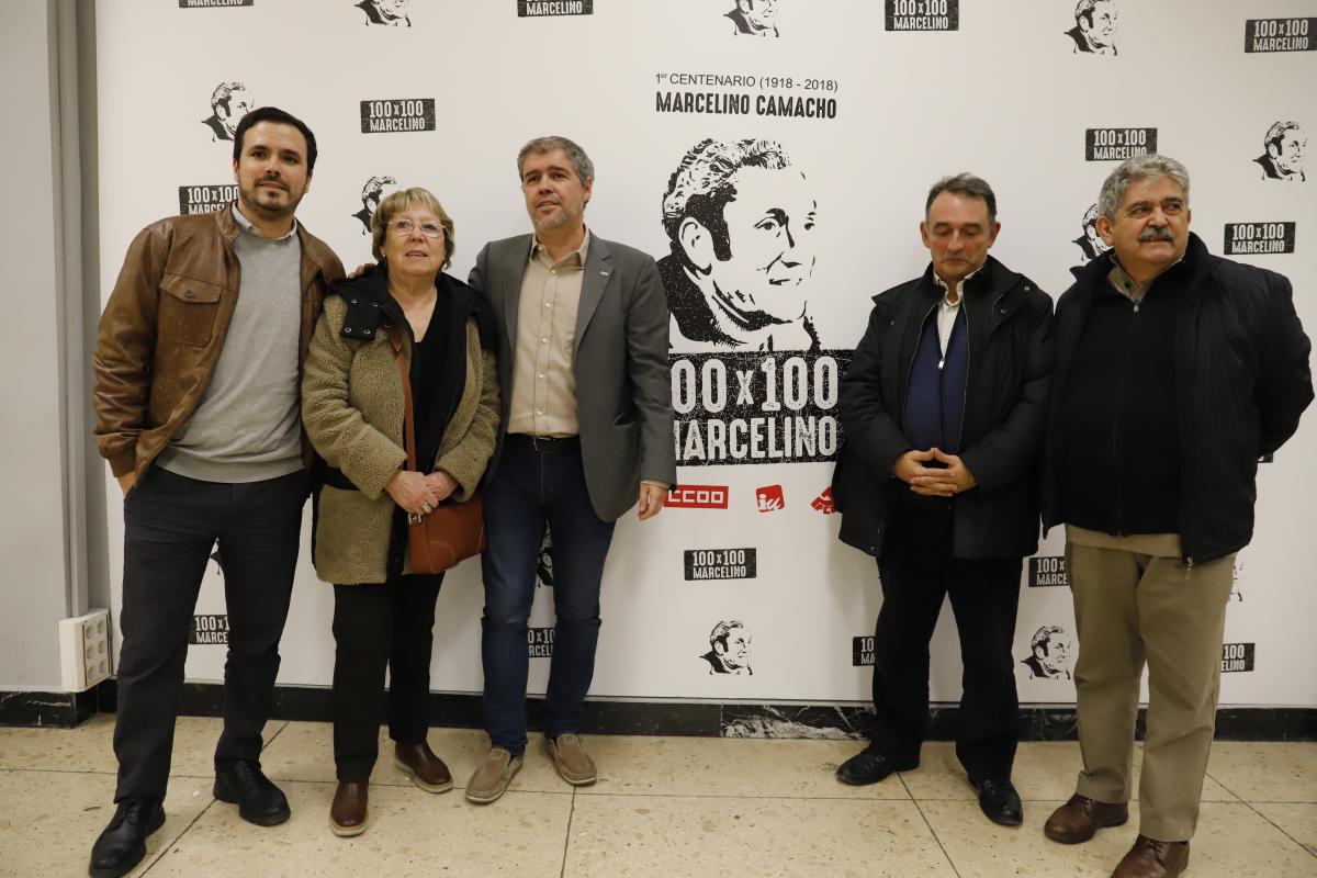 Un gran acto en Madrid cierra el Centenario de Marcelino Camacho