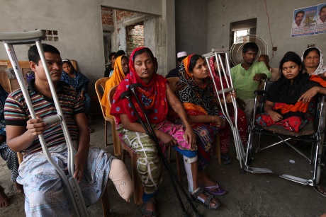Vctimas del Rana Plaza