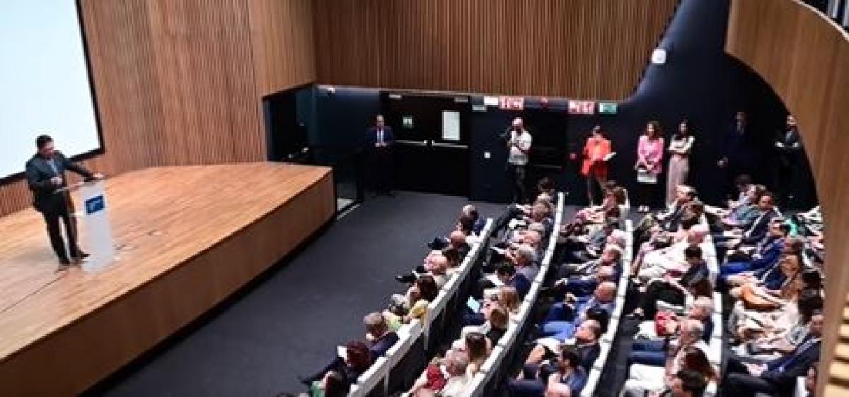 Imagen del acto de presentacin, al que asisti CCOO