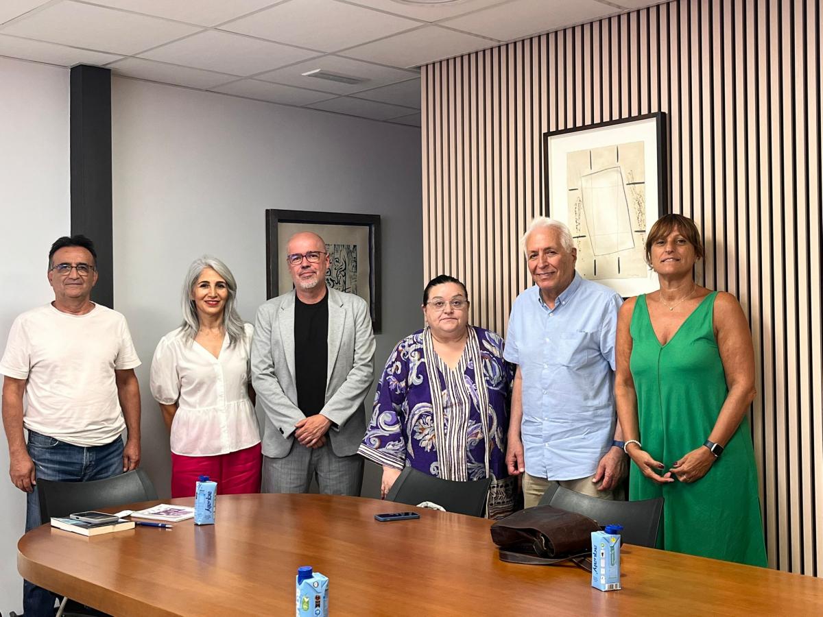 Reunión de CCOO con la Asociación Iraní Pro-Derechos Humanos de España