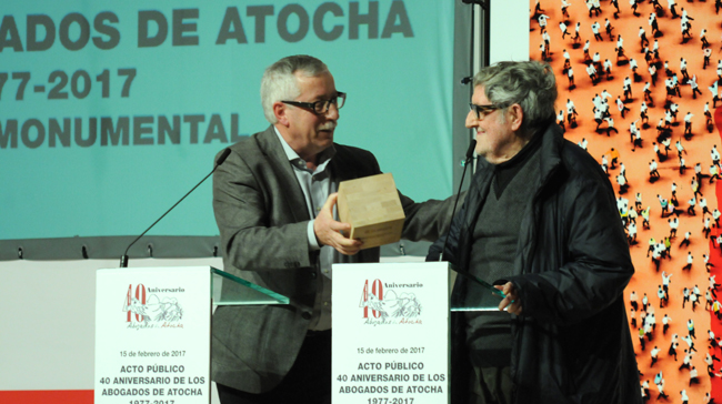 Galería de imágenes homenaje abogados de Atocha
