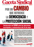 Gaceta Sindical n 239: CCOO ante las elecciones municipales y autonmicas del 24 de mayo de 2015