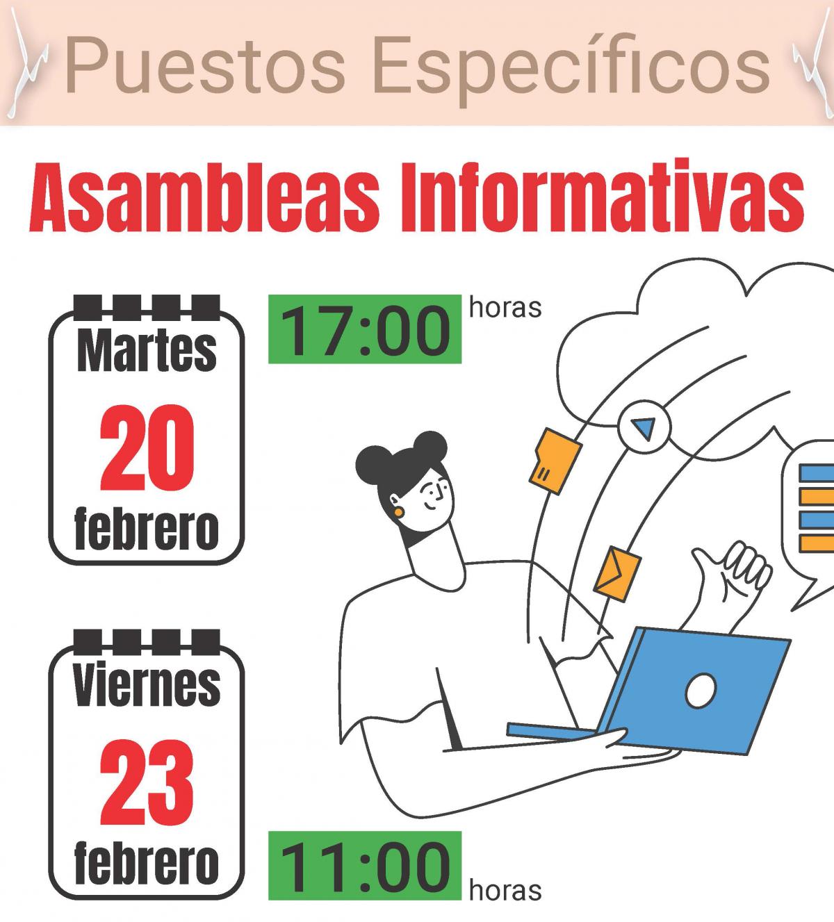 Asamblea puestos especficos