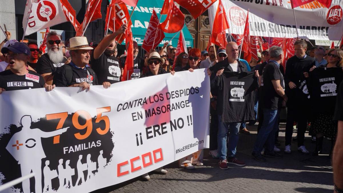 5 de octubre: Concentracin en contra del ERE en Orange
