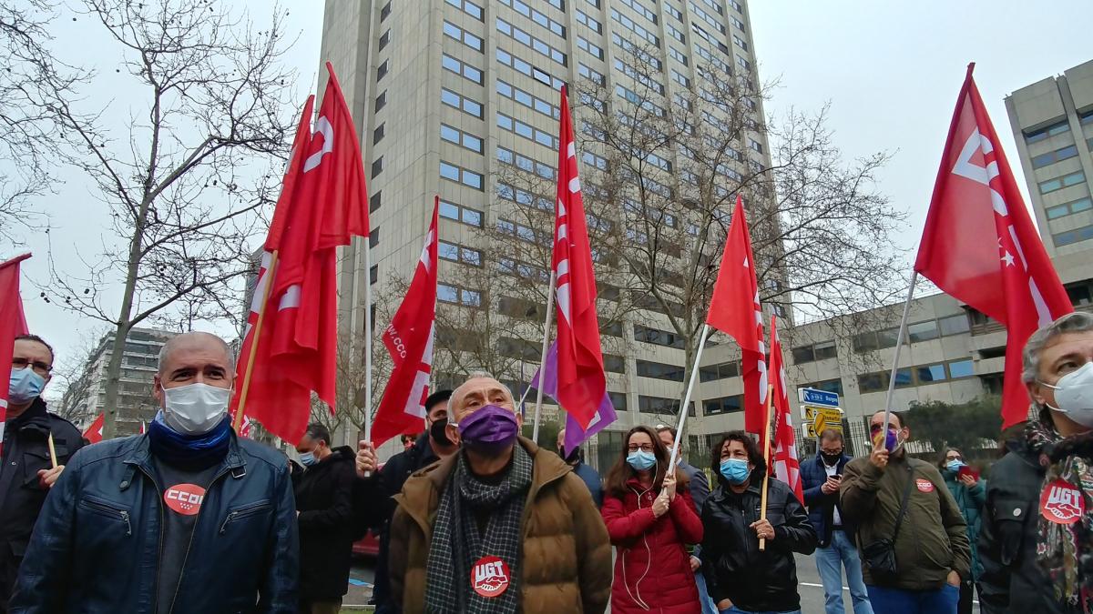 Concentracin de delegados y delegadas Ahora s toca en Madrid