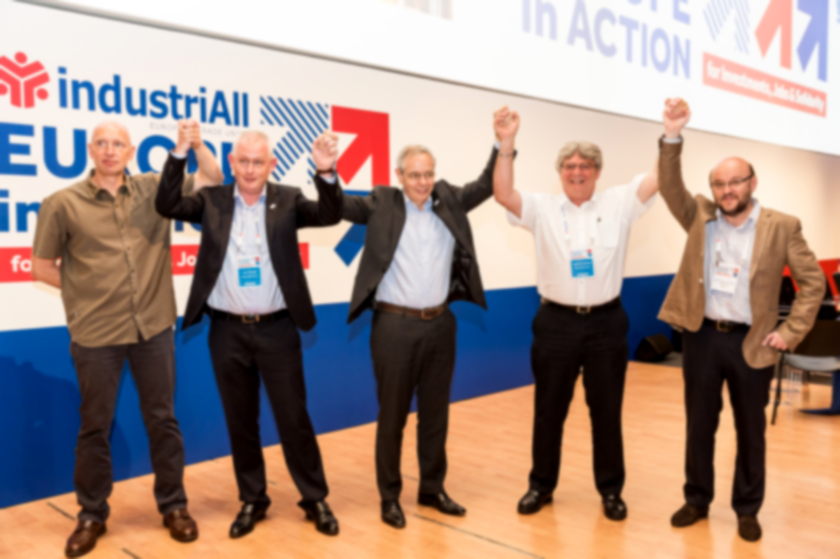 El nuevo equipo directivo de industriAll Europe
