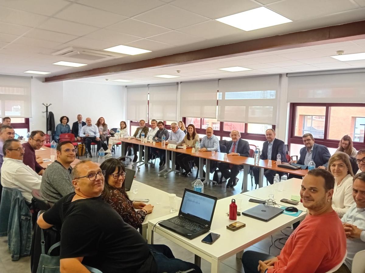 Un receso de la negociacin de ayer