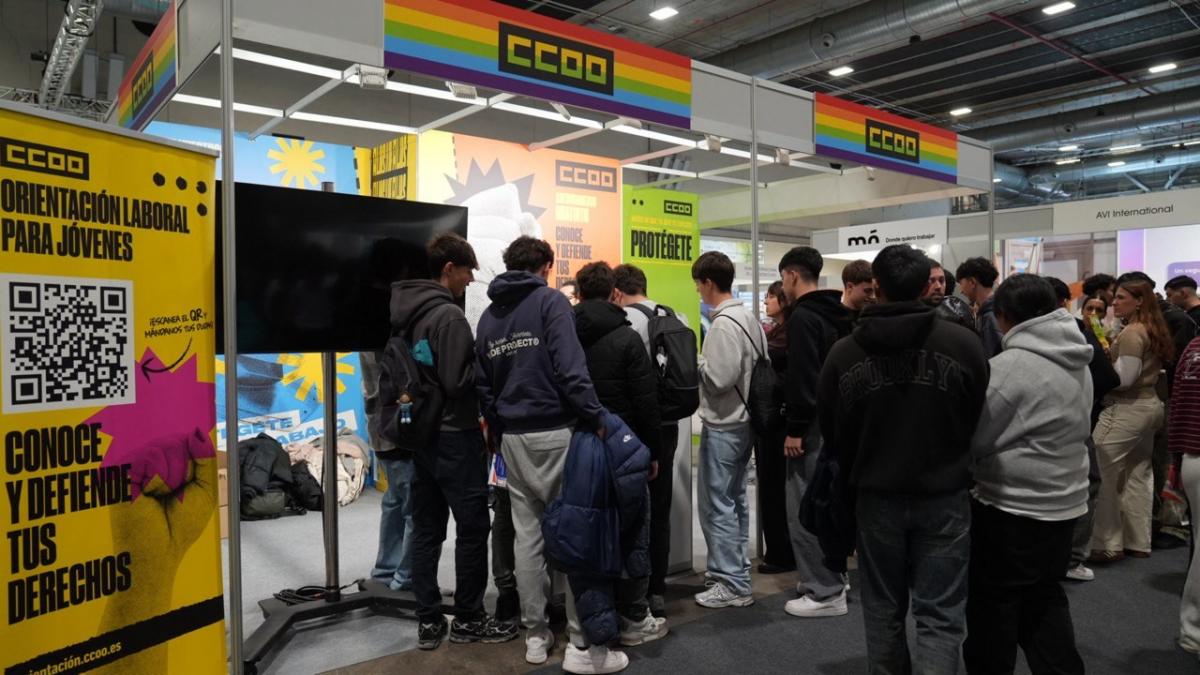 El objetivo estratégico del sindicato con su presencia en IFEMA es combatir la precariedad desde la base.