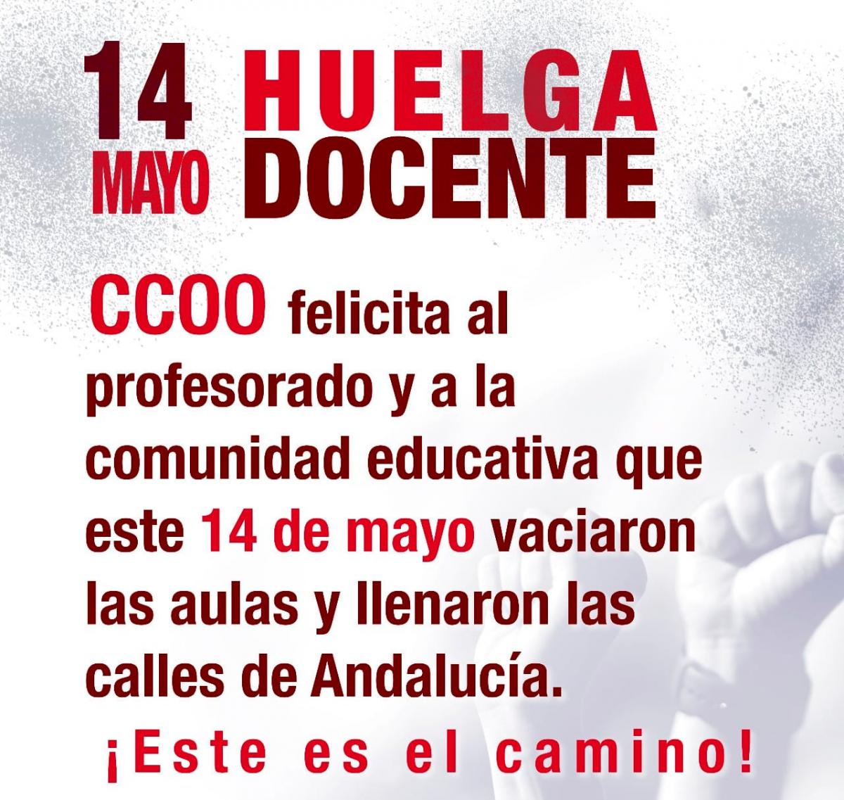 Felicitacin Huelga 14 Mayo