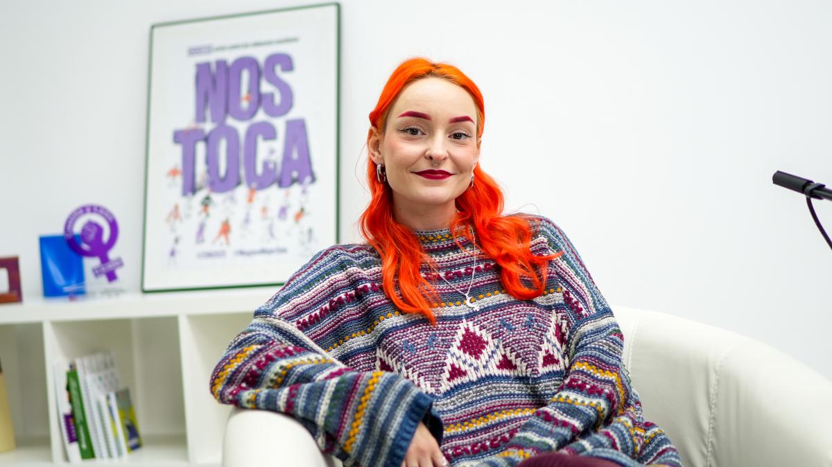 Eugenia Tenenbaum, historiadora del arte. Foto: Adrián Mozas/CCOO