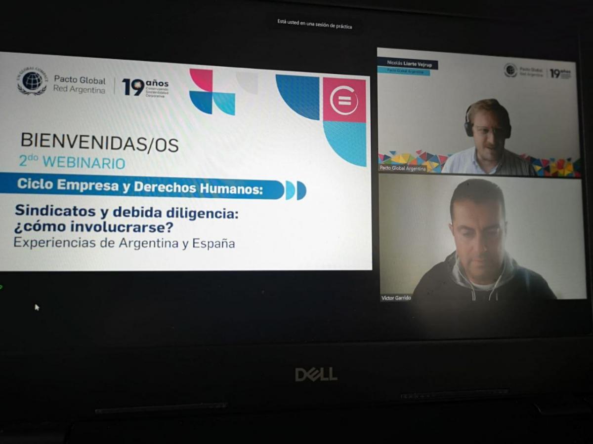 Vctor Garrido en el seminario sobre Debida diligencia